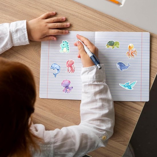 Dino stickers voor lunchboxen en flessen – waterdicht en vaatwasserbestendig – kinderstickerset voor fietsen en schoolstart - België Dino stickers voor lunchboxen en flessen – waterdicht en vaatwasserbestendig – kinderstickerset voor fietsen en schoolstart - België