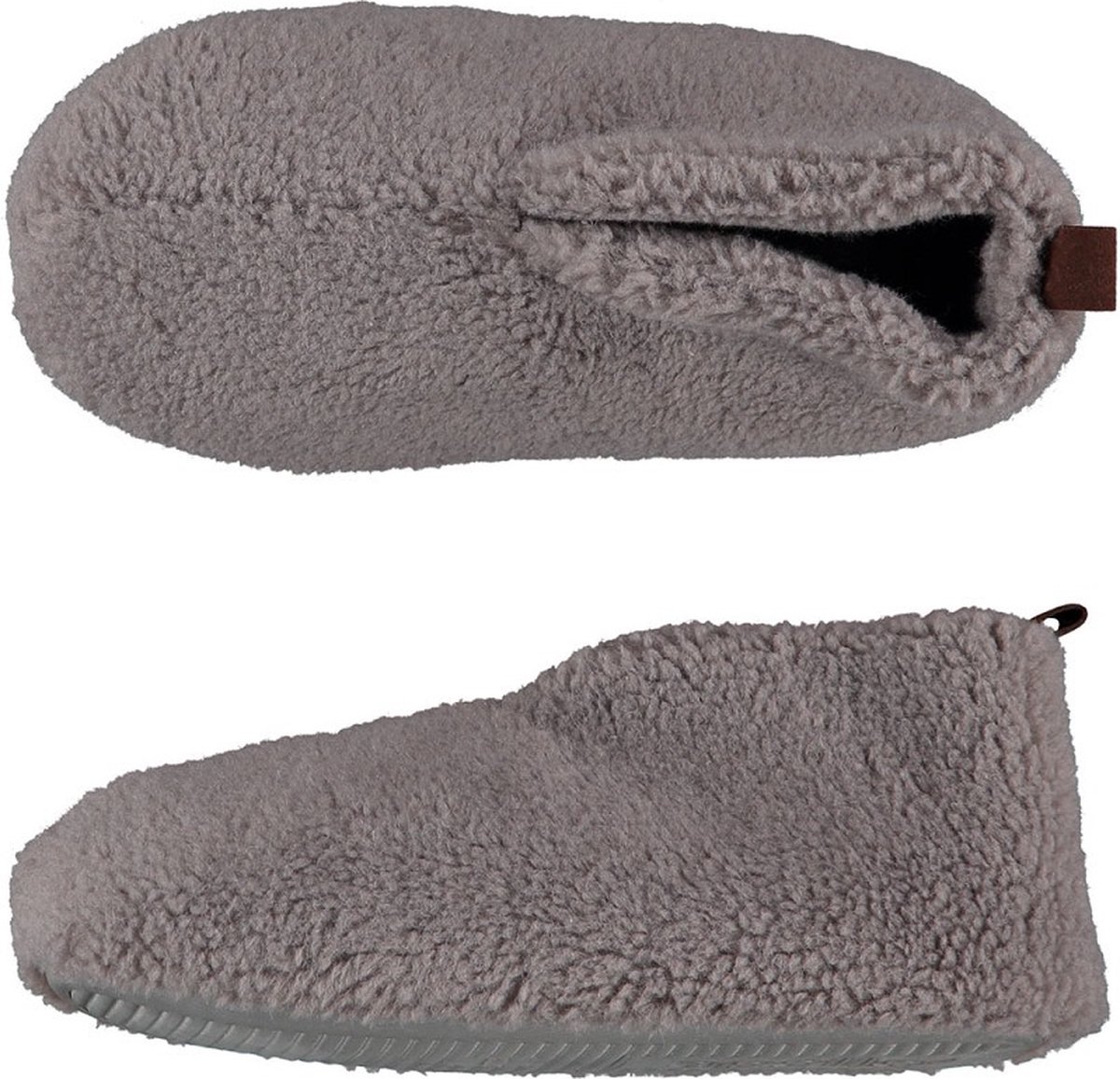 Apollo Slof dames teddy grijs 41 42 1 paar