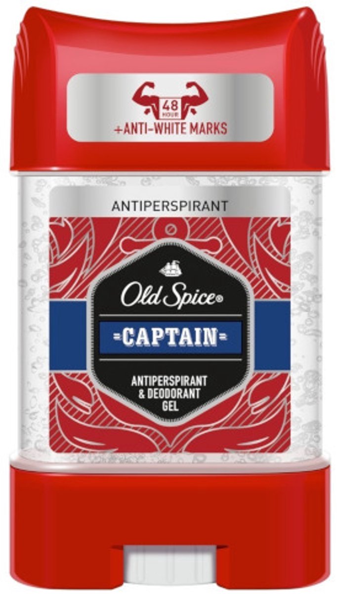 Old Spice Captain Deodorant Gel -