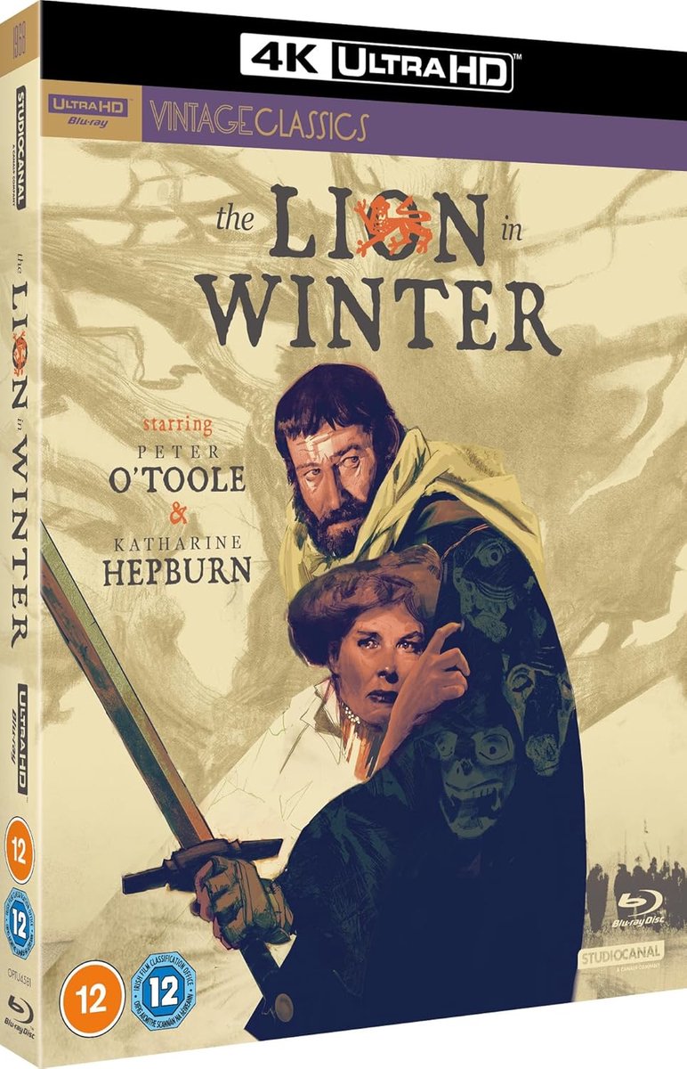 The Lion In Winter - 4K Ultra HD + Blu-ray - Import