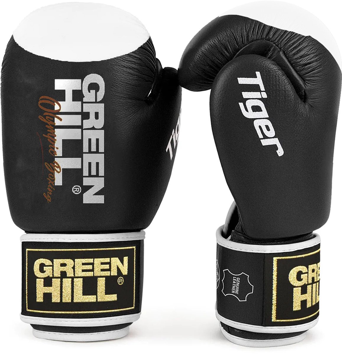 Green Hill Tiger Target 2.0 Bokshandschoenen - Zwart (Beschikbaar in verschillende maten)