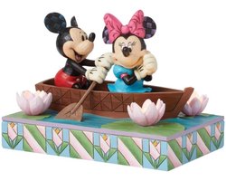 Disney Traditions Mickey & Minnie Mouse Row-Mance is in the Air 12 cm