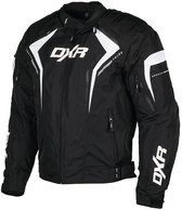Veste moto SPARKER Homme 4 saisons Zwart/ Wit L Homologué CE par MOTOBLOUZ