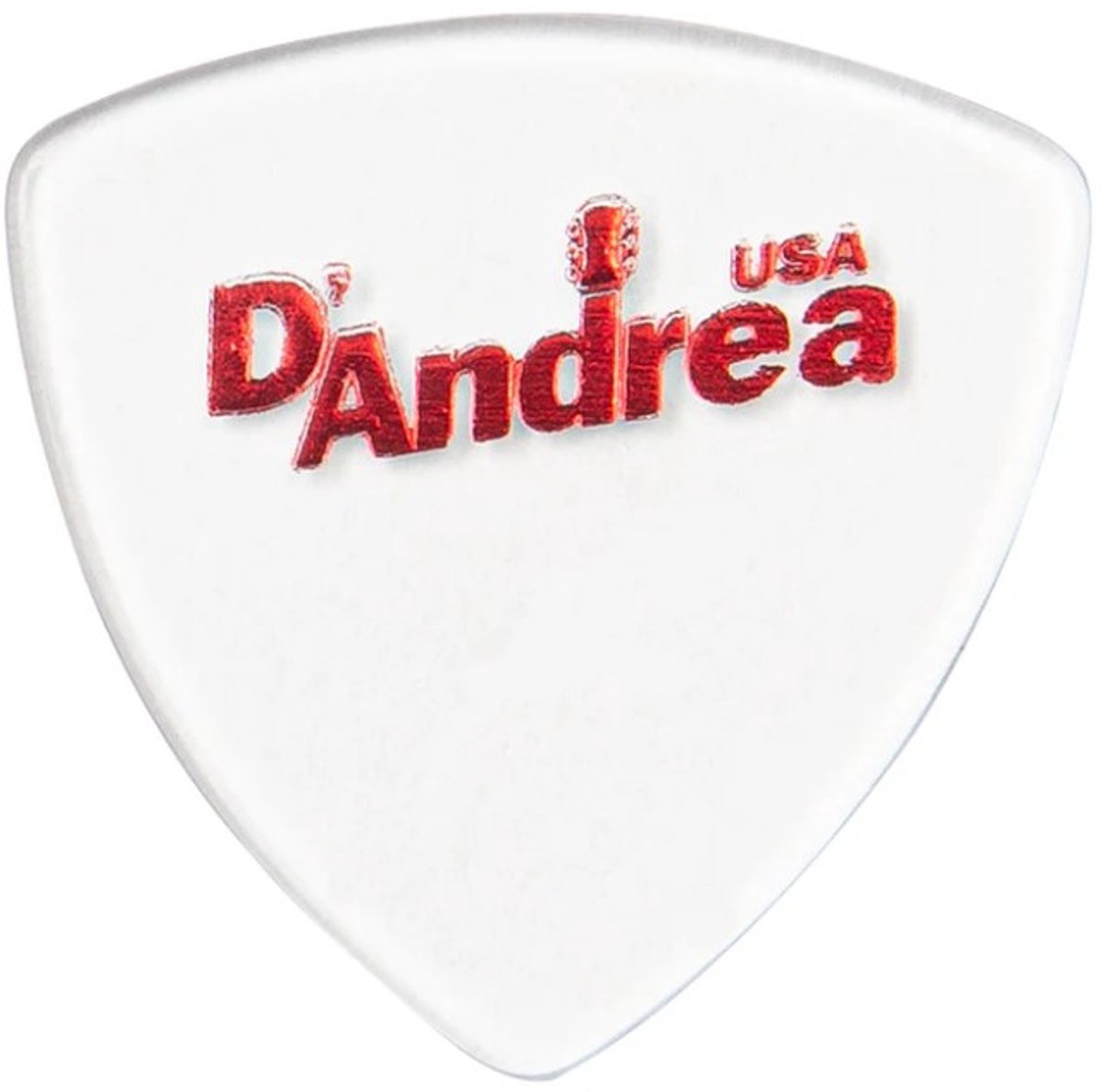 D'Andrea - Clear Acrylic - 346 Plectrum - 1.50 mm - 6-pack