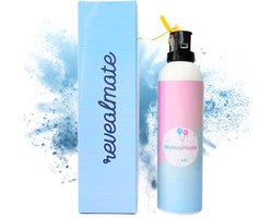 Gender reveal rookkanon - Gender reveal - Gender reveal versiering - Babyshower - 300G poederspray - Blauw