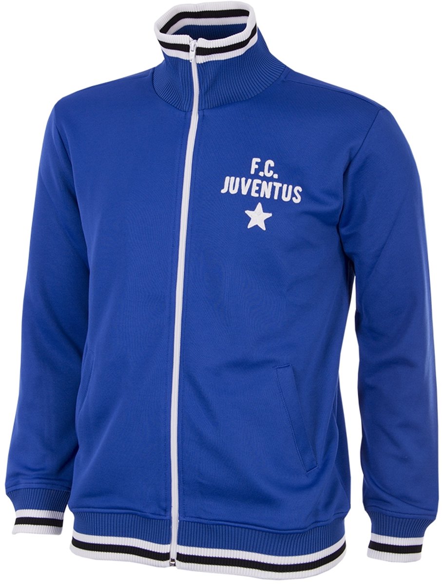 COPA - Juventus FC 1975/76 Retro Voetbalvest - Heren - Blauw - XL