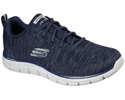 Skechers SPORT MENS TRACK FRONT RUNNER sneakers heren blauw