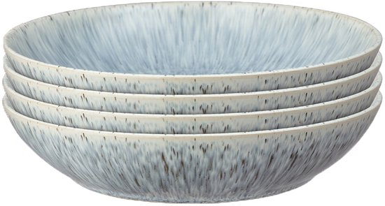 Denby Halo Speckle Assiette à pâtes Set de 4