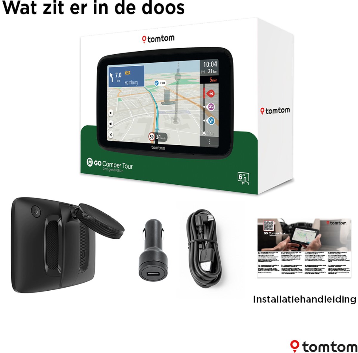 TomTom GO Camper Tour (2nd GEN) - Campernavigatie - Europa thumbnail 7