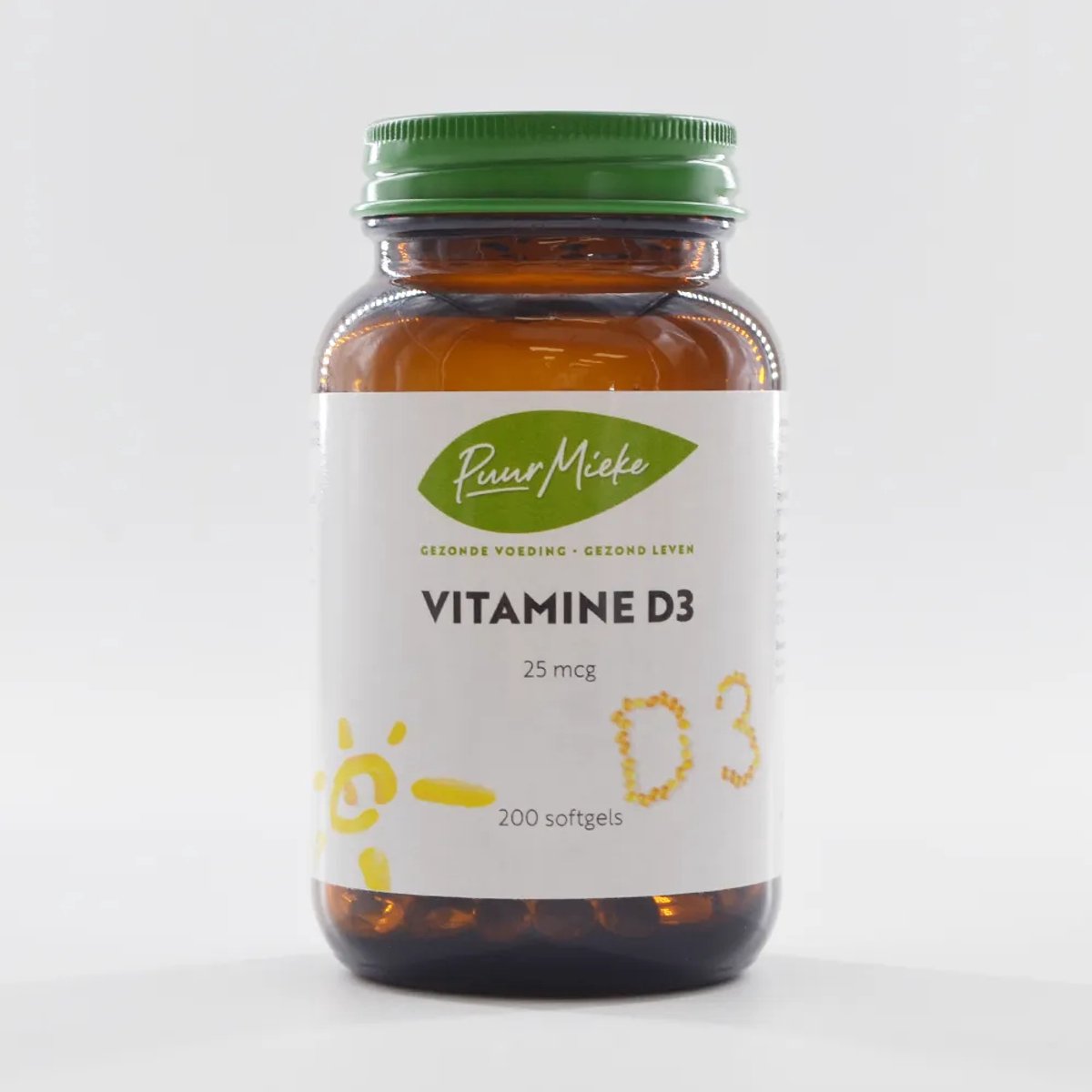 Vitamine D3 - 25 mcg - 200 softgels
