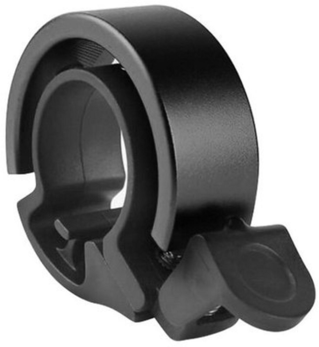 Fietsbel - Ring Fietsbel - Aluminium Fietsbel - Classic Fietsbel - Fietsbel Small 15mm - Zwart - Heldere Klank