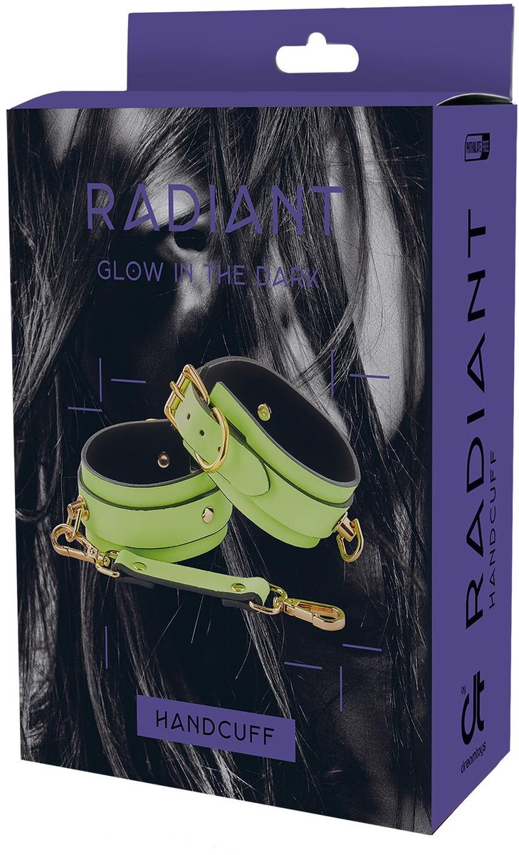 Goedkoopste Dream Toys - Radiant handboeien glow-in-the-dark - Groen