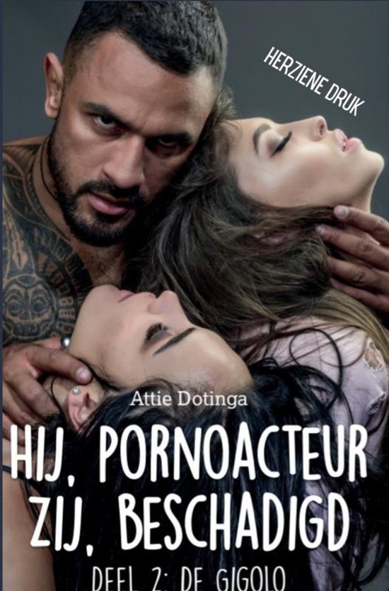 Hij pornoacteur. Zij beschadigd. - cover
