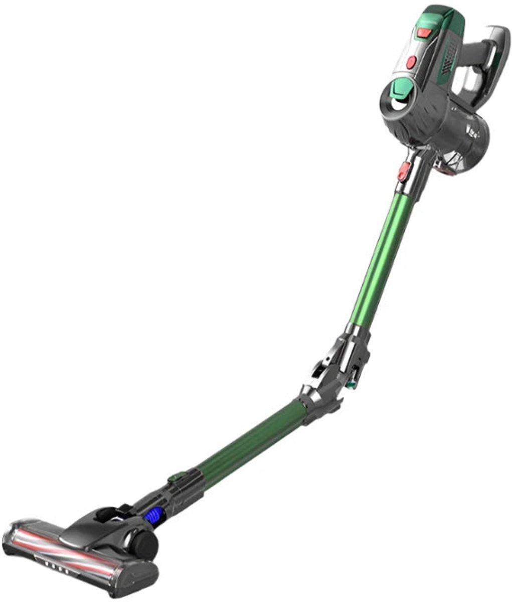 Handstofzuiger met Steel - Draadloze stofzuiger - Automatische stofsensor - Afneembare Kruimelzuiger - 15kPa - Elektrische bezem - Draadloze Steelstofzuiger - Groente