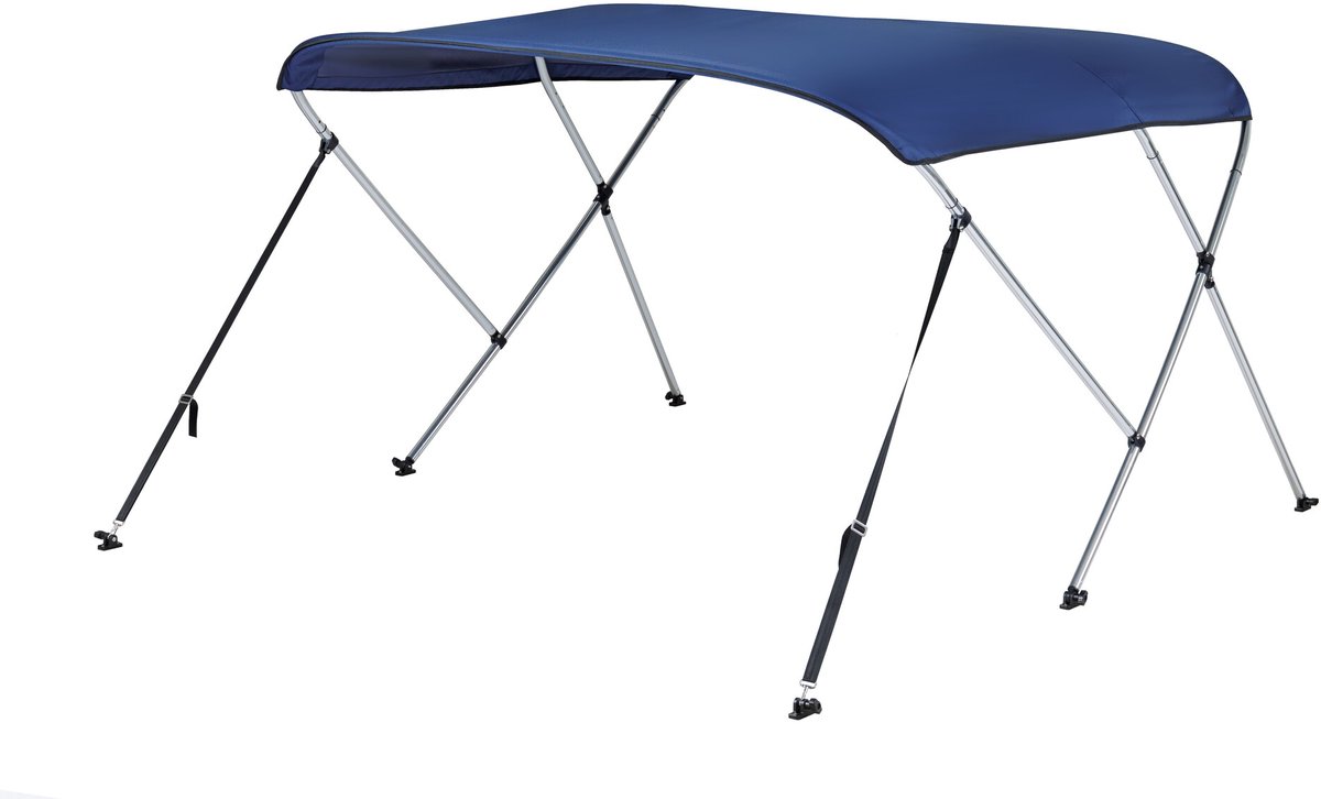 NALUX Biminitop 3 bogen - Hoogte 117 cm -Breedte 215-228 cm