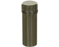 Fox Outdoor - waterdichte hiking box, rond, legergroen
