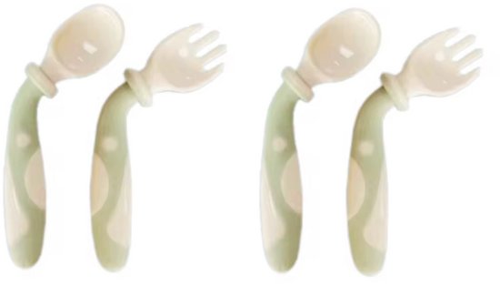 Beaba Bestekset Roestvrijstaal Velvet Grey 2-Pack Beaba Bestekset Roestvrijstaal Velvet Grey 2-Pack