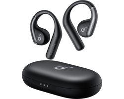Soundcore AeroFit by Anker - draadloze open oordopjes, supercomfort, goede pasvorm, ergonomische oorhaakjes, gebalanceerd geluid, IPX7, 42 u speeltijd, Bluetooth 5.3, appbediening, duidelijk bellen