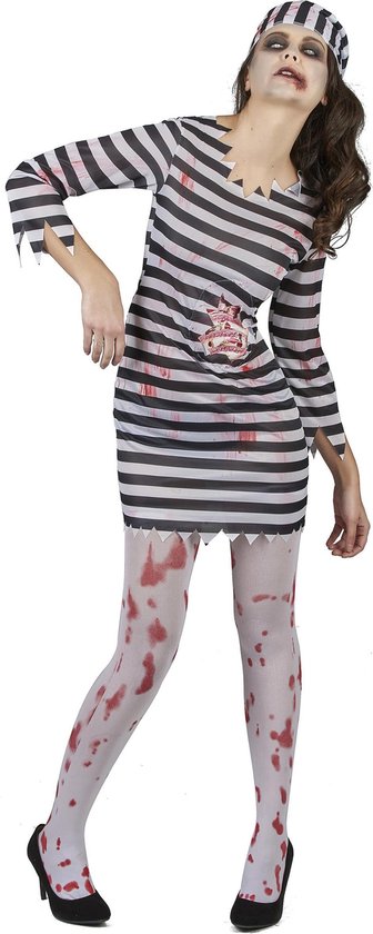 Zombie gevangene kostuum voor vrouwen - Verkleedkleding