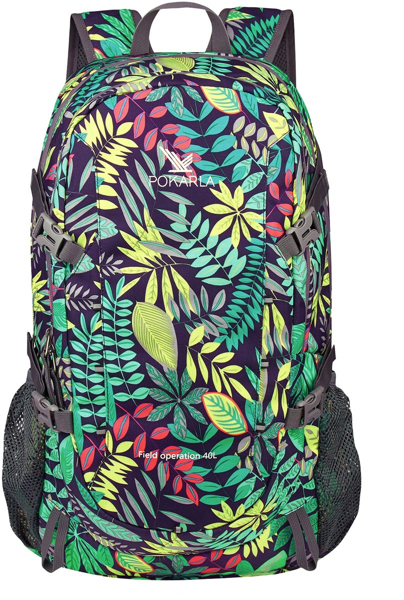 Backpack 40L - Rugzak - Schooltas - Rugtas - Backpacks - Weekendtas - Tas - Hiking - Multi Green
