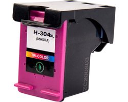 Inktcartridge Geschikt voor HP 304XL Color (N9K07AE / N9K08AE) Geschikt voor HP DeskJet 2620, 2630, 2632, 3720, 3762, Envy 5010, 5020, 5032