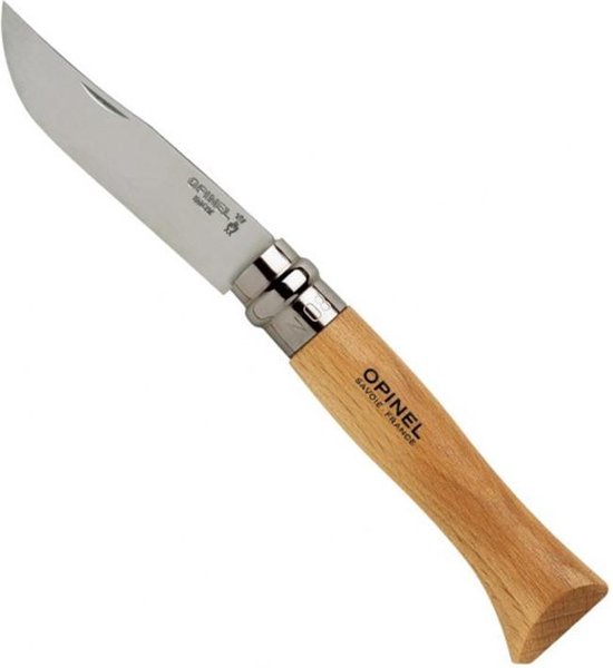 Opinel zakmes no. 8 - RVS - Hout - Opinel