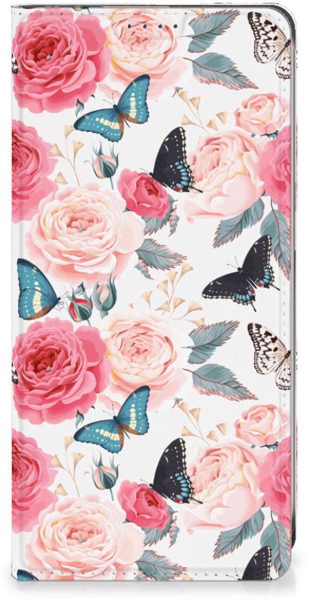 Samsung Galaxy S24FE Smart Cover Butterfly Roses