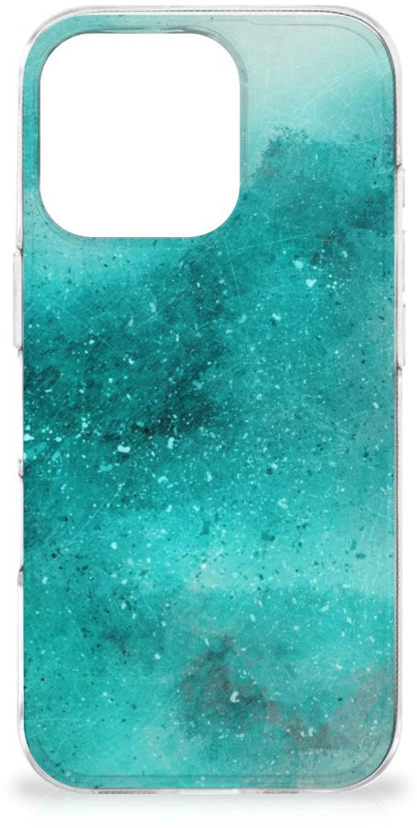 Hoesje maken iPhone 16 Pro Painting Blue