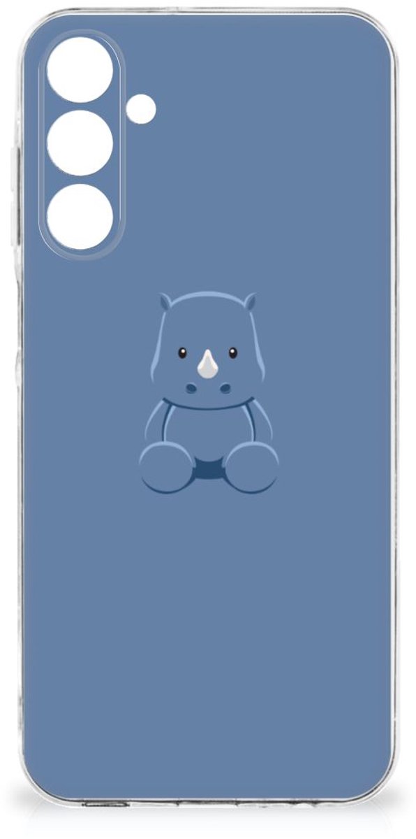 Samsung Galaxy A16 Telefoonhoesje met Naam Baby Rhino