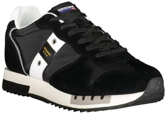 Blauer White Polyester Men's Sneaker