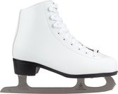 Nijdam 0034 Figure Skate Classic - Femme - Blanc - Taille 34