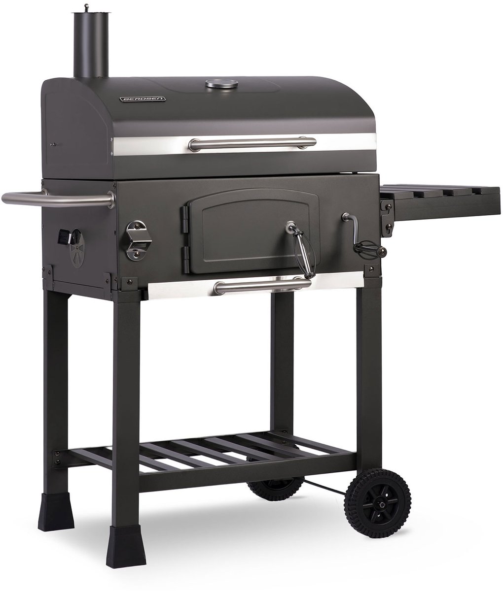 Berdsen Houtskool Grill met Beschermhoes BD-891 Zwart