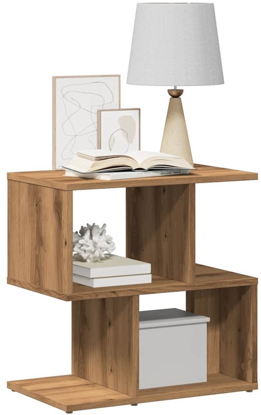 Nachtkastjes 2 st zwevend 40x32x15 cm hout artisanaal eiken kopen Nachtkastjes 2 st zwevend 40x32x15 cm hout artisanaal eiken kopen