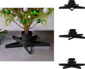 Support De Sapin De Noël - Base 54x54x16 Cm - Pour Arbre Artificiel Jusqu'à 2,1 M - Diamètres Tronc 19/22/32 Mm - 14