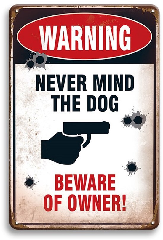 Vintage Metalen Bord 'No Speed Limit' 30x20cm - Garage, Mancave & Autothema Decoratie