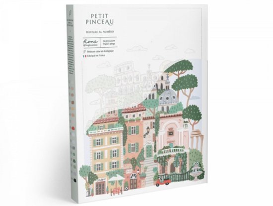 Doos van Paris schilderen op nummer