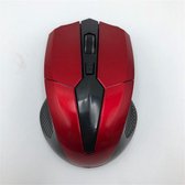 Bol.com Draadloze Muis/Wireless mous 1600 DPI Resolutie hoge kwaliteit kleur Rood aanbieding