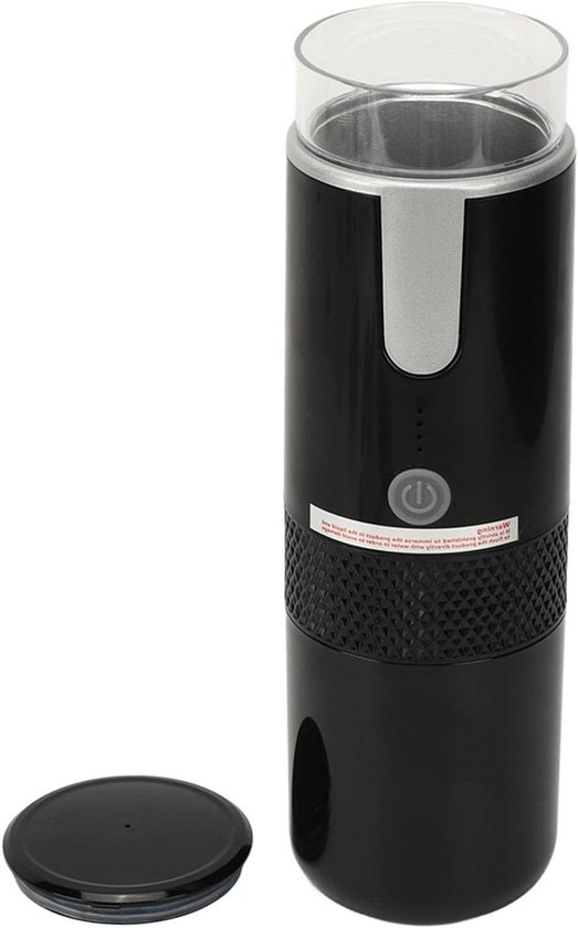 Draagbaar Koffiezetapparaat, Snoerloos Type C Oplaadbare Espressomachine Mini Handkoffiezetapparaat Met 1200 Mah Batterij 160 Ml Watertank Voor Reizen Kamperen