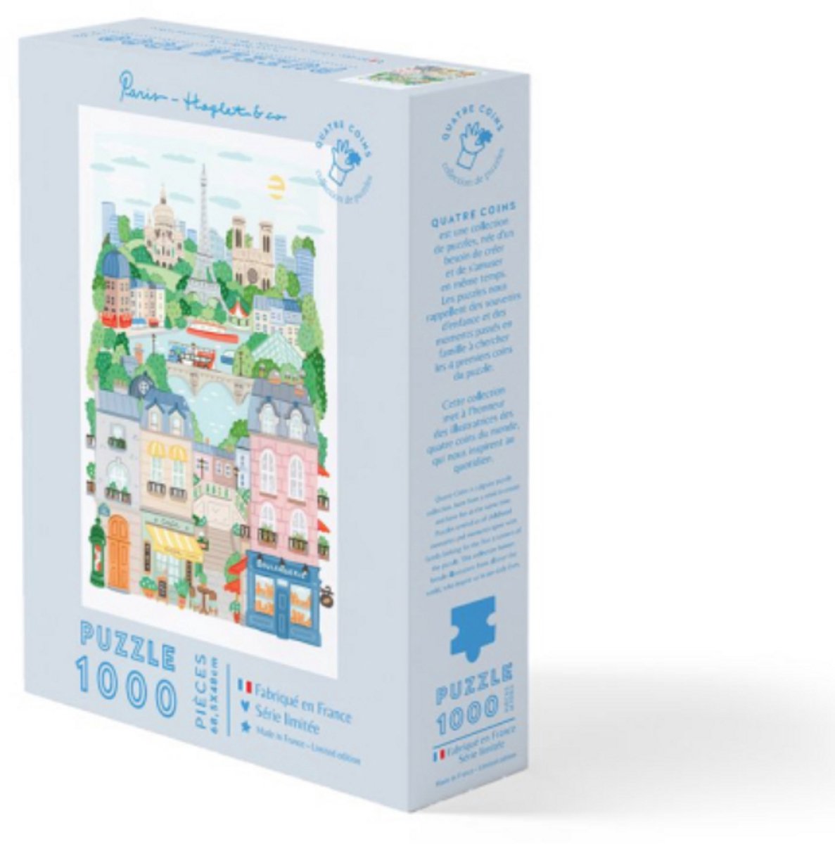 La Petite Epicerie 1000 Stukjes PUZZLE "PARIS" 735g 68x48cm kinderen en volwassenen