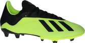 adidas X 18.3 Fg Voetbalschoenen Heren - Solar Yellow/Core Black - Maat 43 1/3