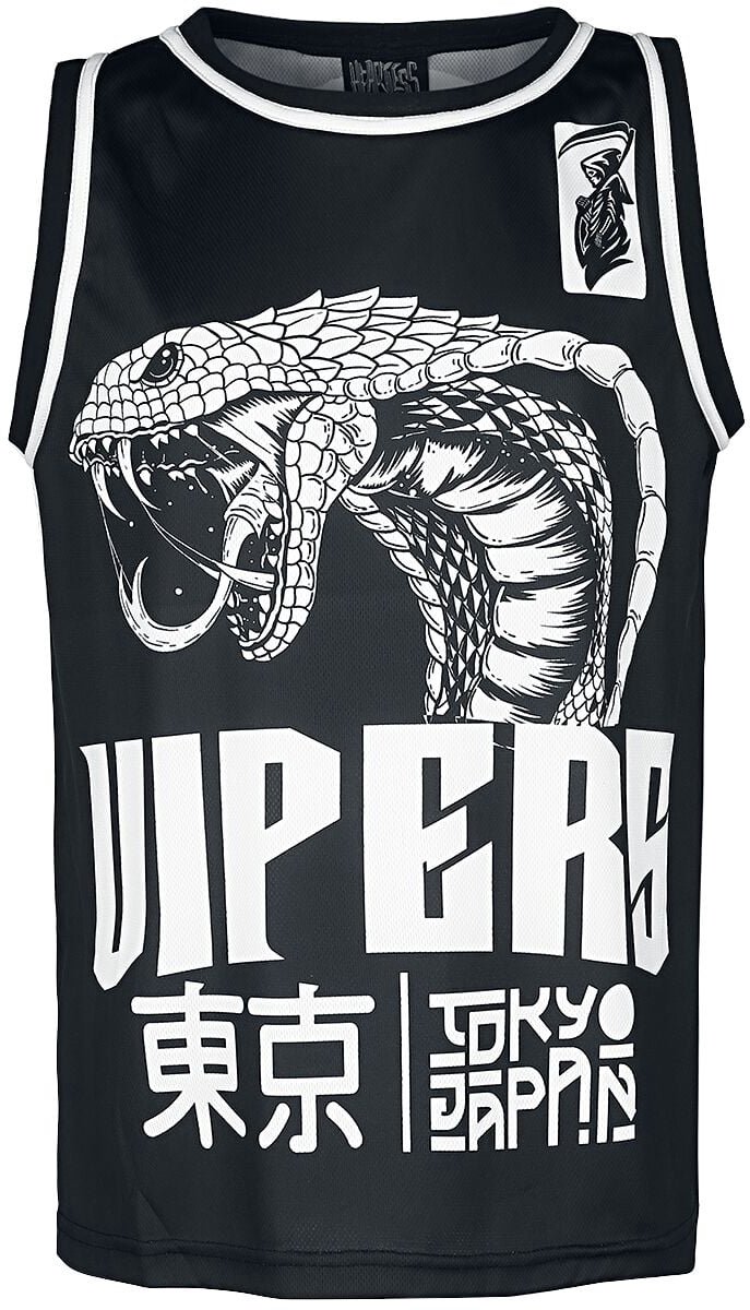 Heartless Tokyo Vipers Jersey zwart Polyester -