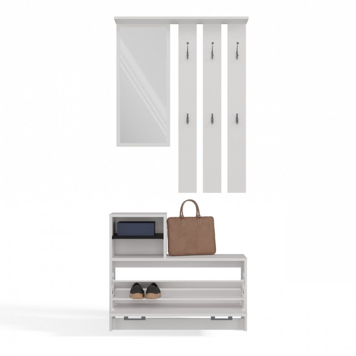 Vera garderobe WIT