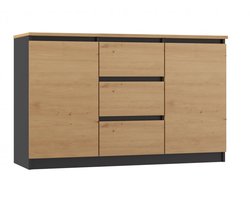 Malwa ladekast 2D3S/BA ANTRACIET ARTISAN