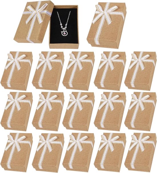Sieradendoosjes | Doosjes voor sieraden | Sieraden opbergen | Cadeauverpakking voor armbandjes, kettingen en oorbellen - Creatieve Materialen