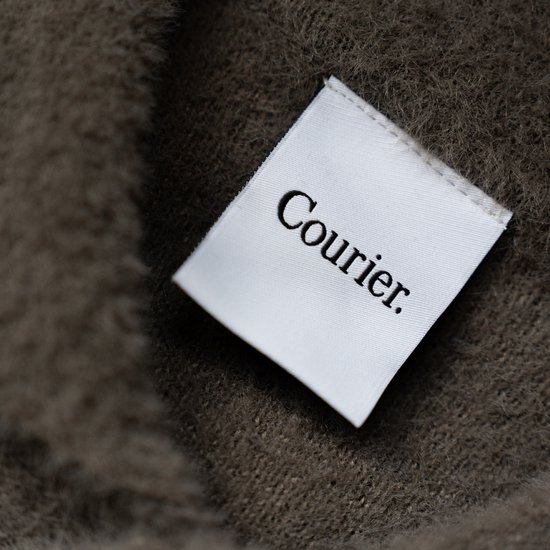 Courier Atelier Fluffy Dames Lounge Broek Taupe - Joggingsbroek Dames - Dames Broeken - Fluffy Joggingsbroek - Huispak - Ultra Zacht - Kerst Broek - Winterbroeken Dames