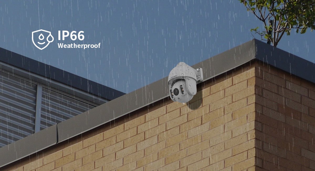 Foscam SD8EP Beveiligingscamera - 4K/8MP - Spotlights - IP66 - Pan/Tilt - PoE beveiligingscamera - Nachtzicht 50m - Wit – foto 8