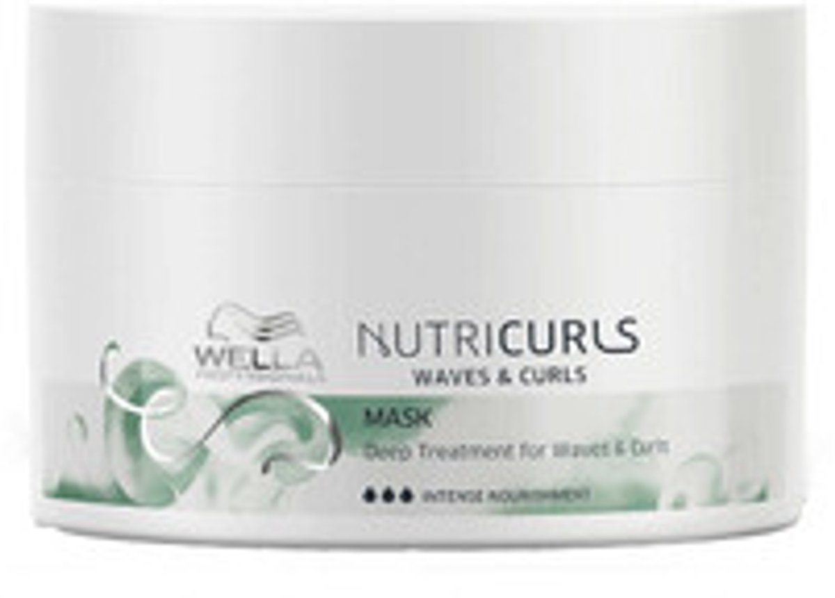 Nutricurls Waves & Curls Mask - Smoothing Mask For Wavy And Curly Hair