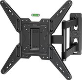 Sounix TV Beugel - Draaibaar en Kantelbaar - 26 tot 58 inch - Tot 31.8 KG - Zwart