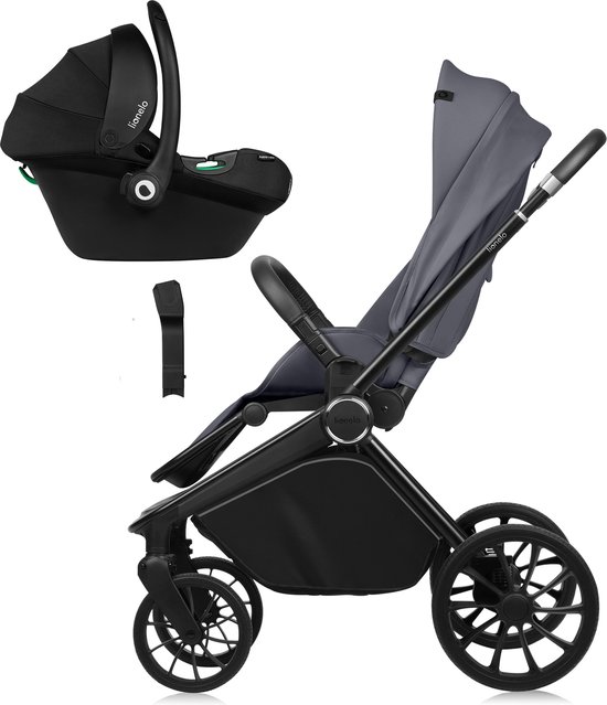 Lionelo MIKA PLUS CAR SEAT ADAPTERS Autostoel Adapters - Universele Klikbevestiging - Eenvoudige Montage - Compatibel met de Meeste Zitjes van LIONELO — afbeelding 3