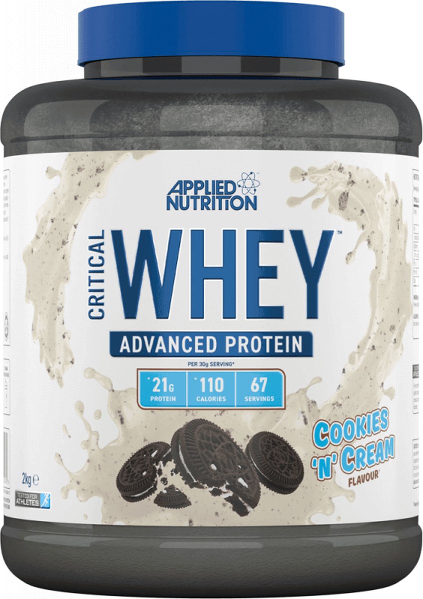 Goedkoopste Critical Whey 2000gr Cookies & Cream